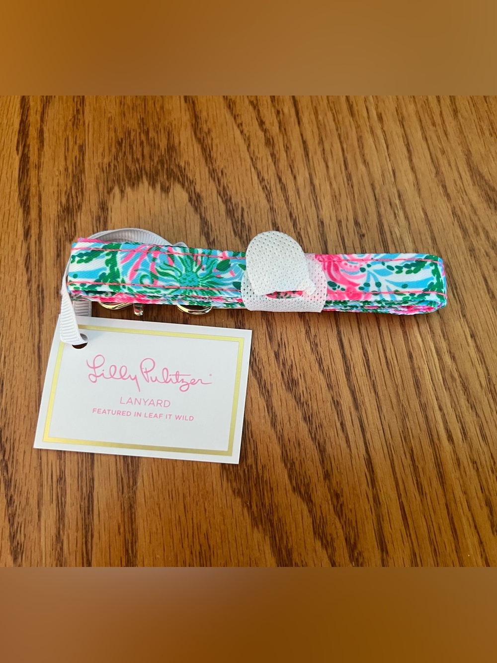 Lilly Pulitzer Lanyard Featured in Leaf it Wild